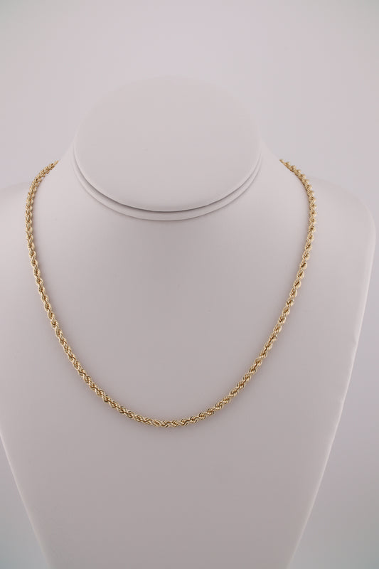 14k Rope Chain (18in 2mm)